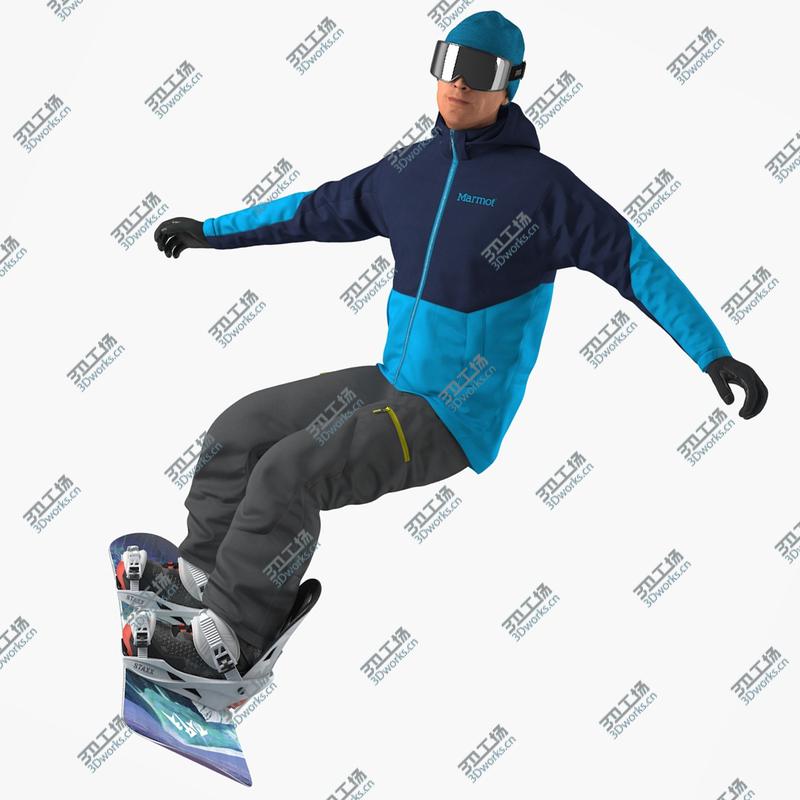 images/goods_img/2021040163/3D Snowboard Man Rigged for Cinema 4D model/1.jpg